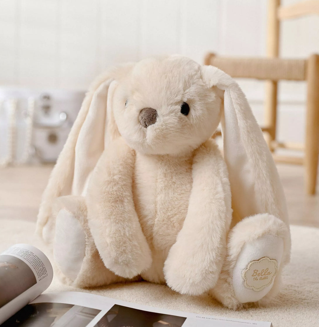Bella the classical plush white bunny 30cm