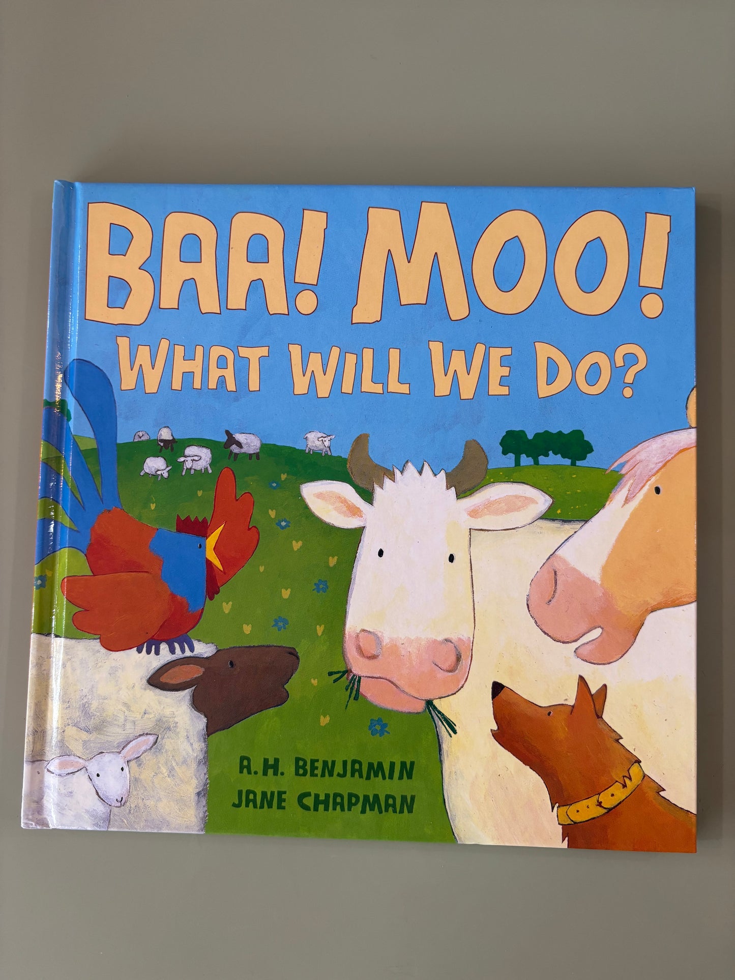 Baa! Moo! What will we do?