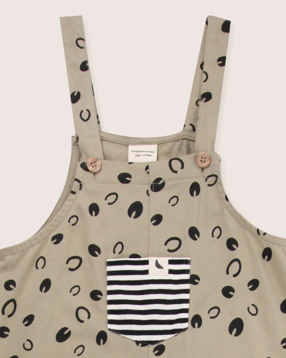 Turtledove Clip Clop Dungarees