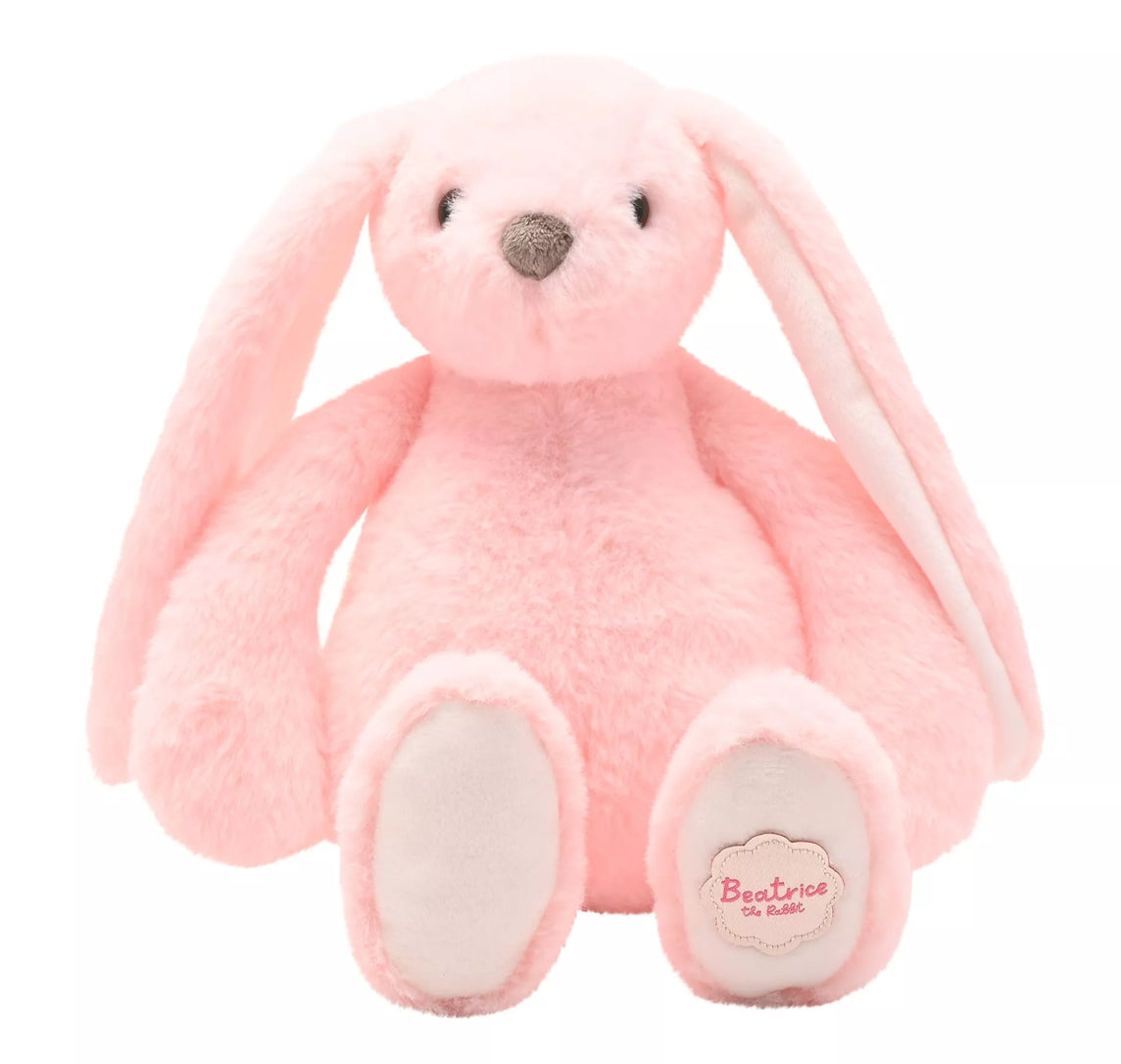 Beatrice the classical plush pink bunny 30cm