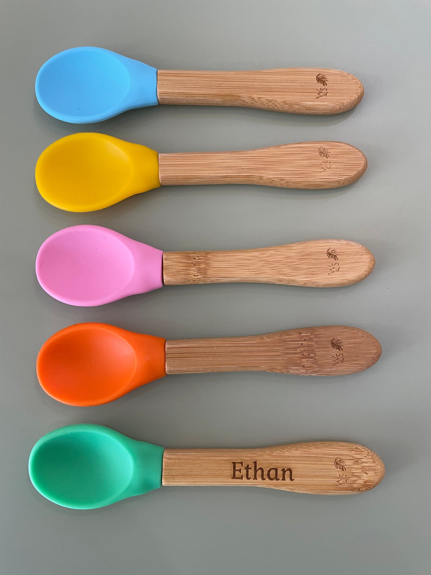 Bamboo weaning spoon
