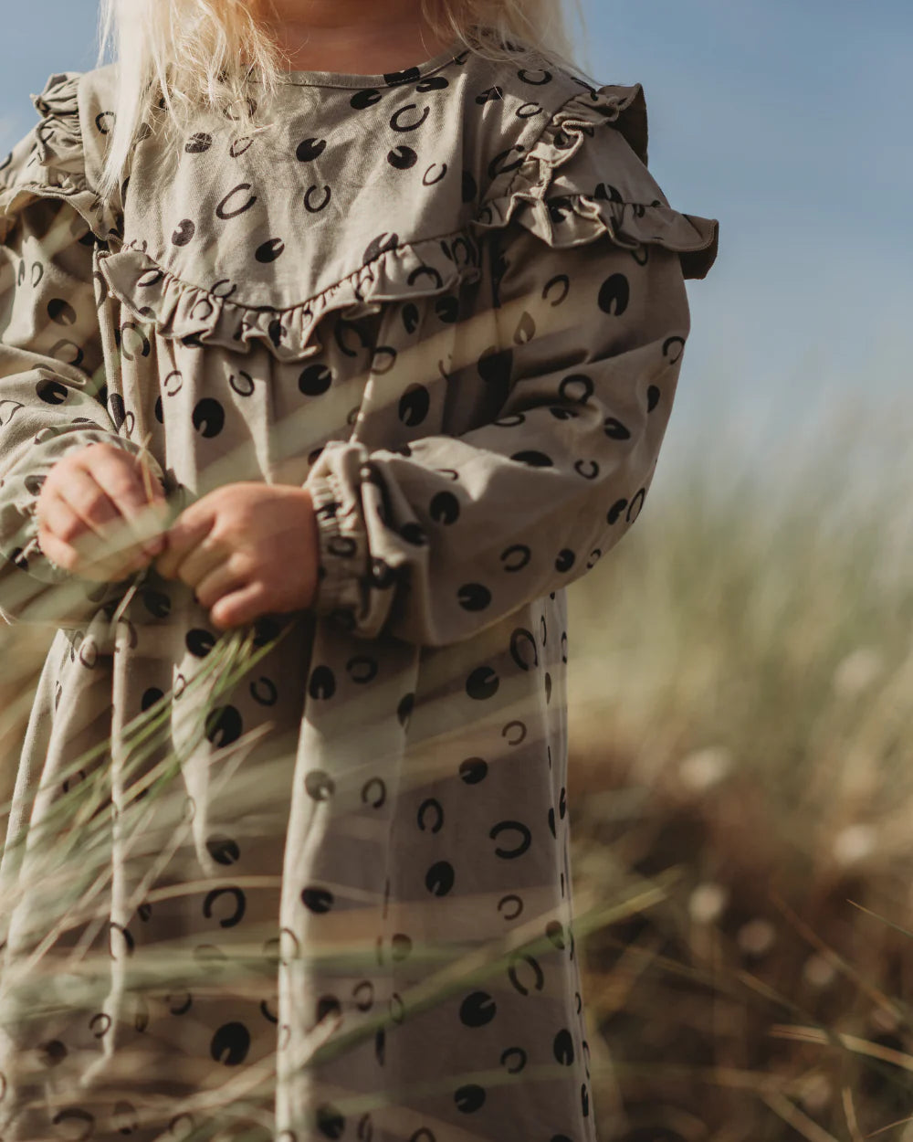 Turtledove Clip Clop Dress