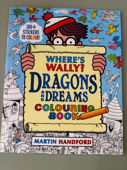 Where’s Wally? Dragons and Dreams Colouring Book