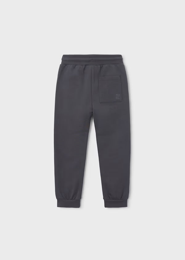 Mayoral Charcoal cuffed fleece joggers 725 (Copy)