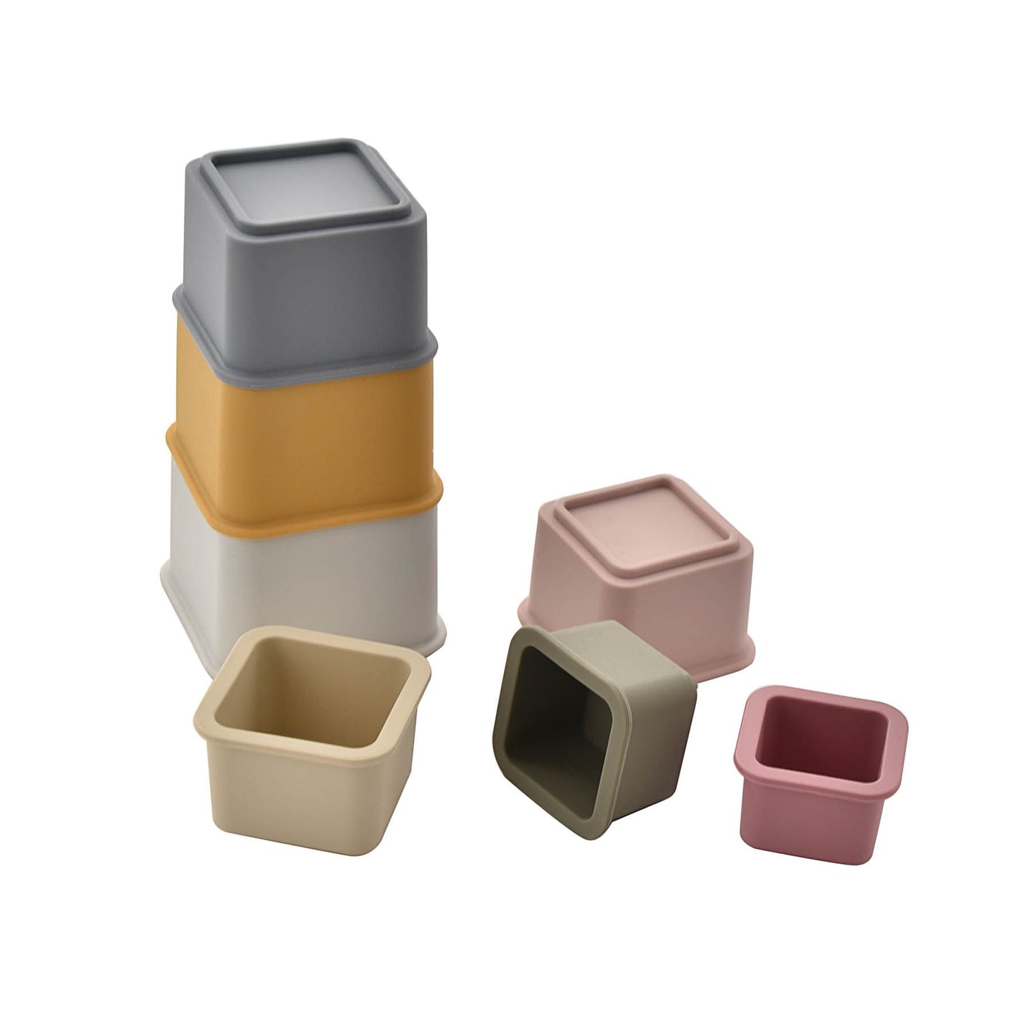 Bambino silicone stacking cups