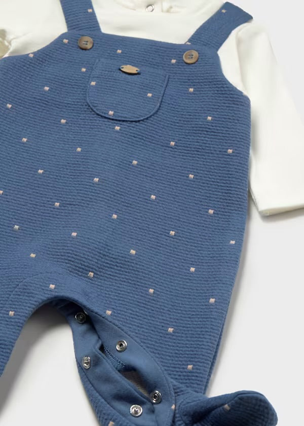 Mayoral Baby Bays Dungarees onesie 2658