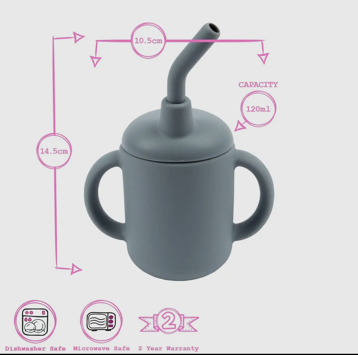 Baby silicone sippy cup - Tradewinds