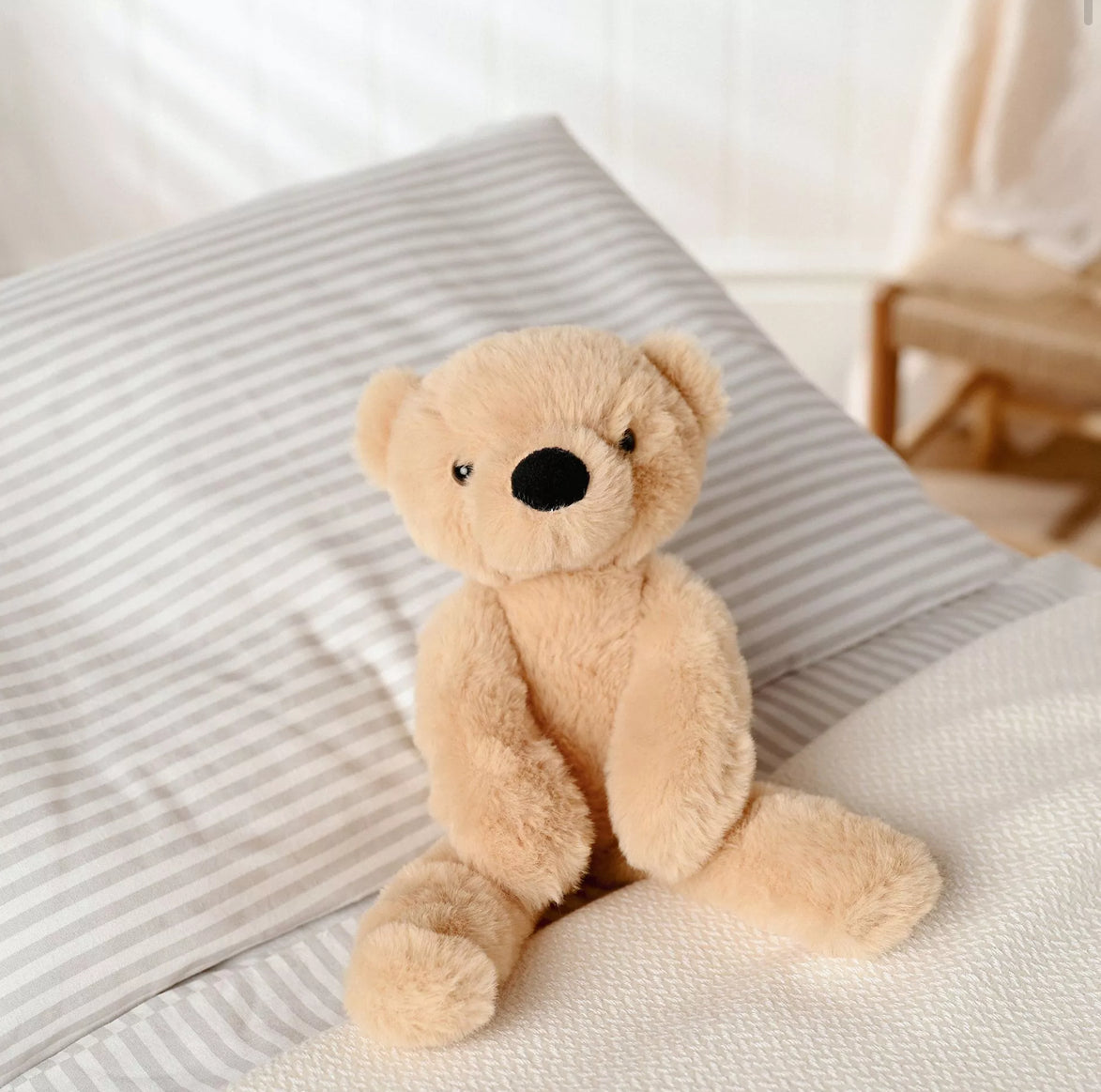 Hudson the plush long leg light brown teddy bear 30cm