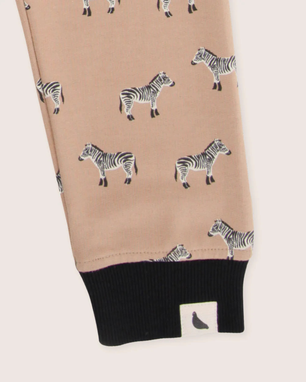 Turtledove Zebra Print Joggers