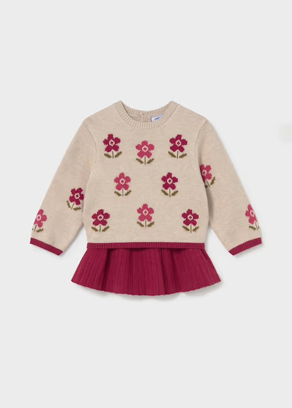 Mayoral skirt and jumper set 2952