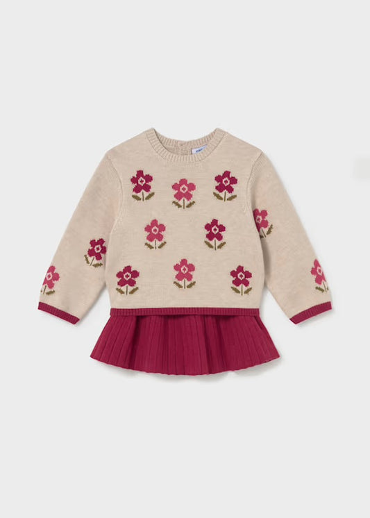 Mayoral skirt and jumper set 2952