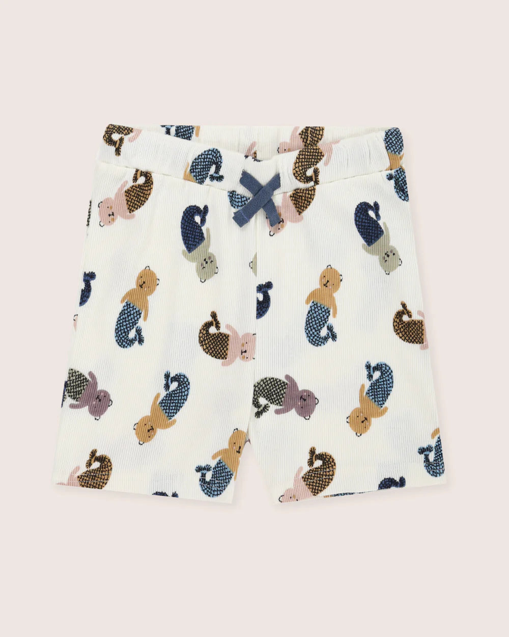 Turtledove Merbear T-shirt and shorts set