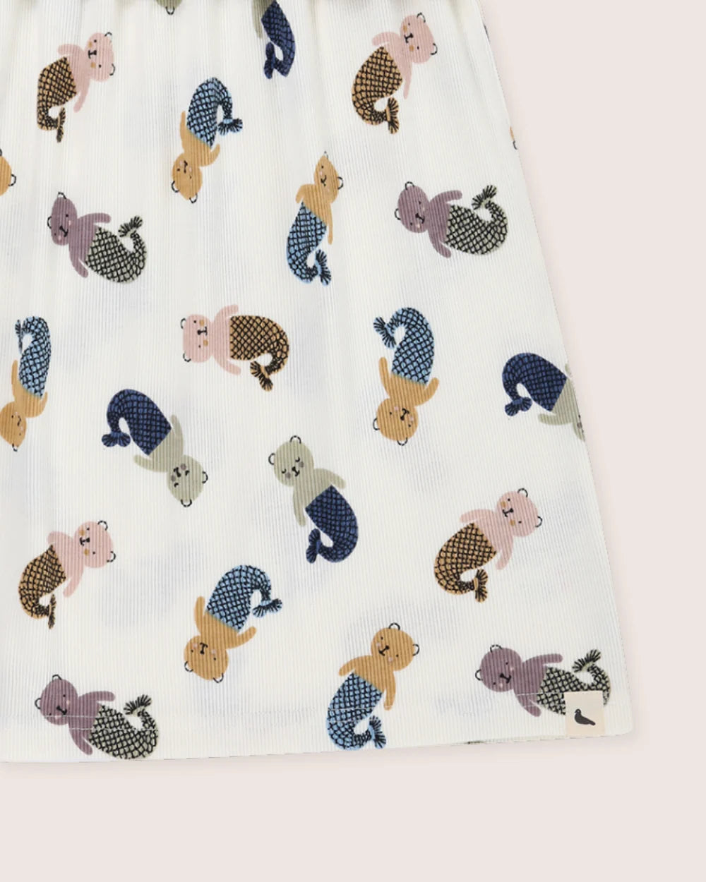 Turtledove White Merbear Dress