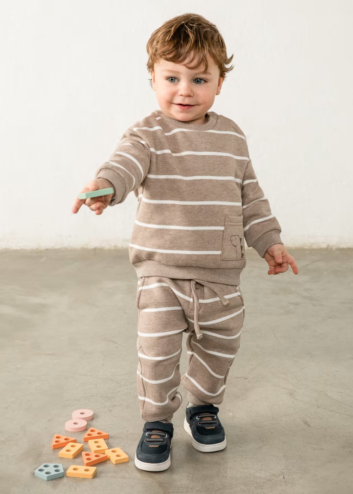 Mayoral Stripe Tracksuit Bottoms