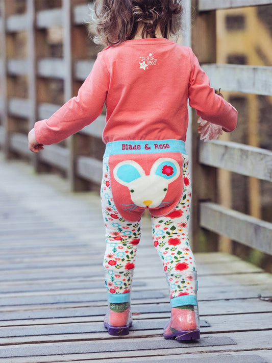 Blade and Rose Limited - Maura the Mouse Baby Leggings: 06-12 months