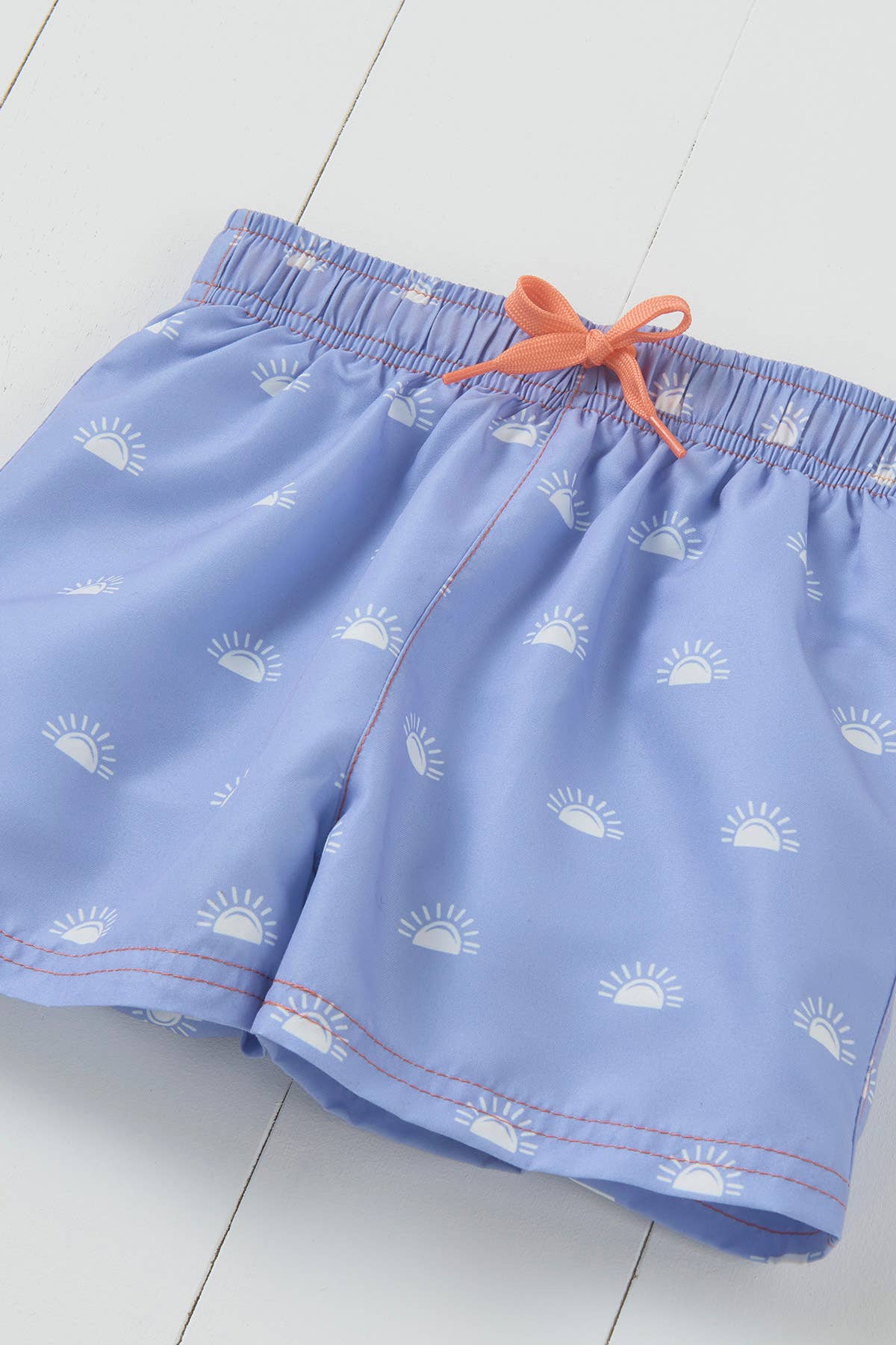Grass & Air - Lavender Swim Shorts: Lavender 1-2yrs