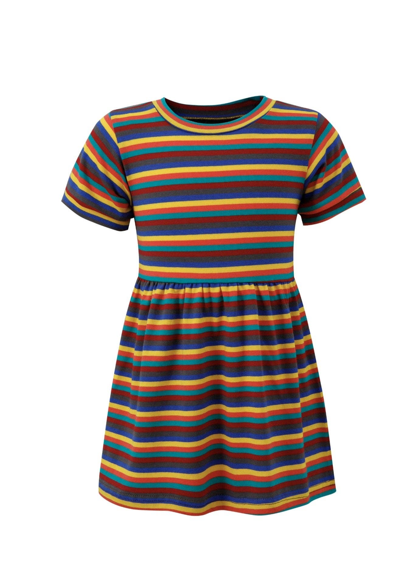 Stylish Collective - Hazel Rainbow Kid Dress: 4-5 years